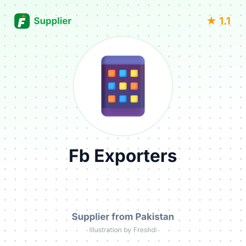 Fb Exporters  – summary card, no photo uploaded yet