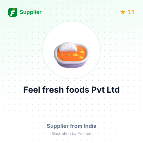 Feel fresh foods Pvt Ltd – summary card, no photo uploaded yet