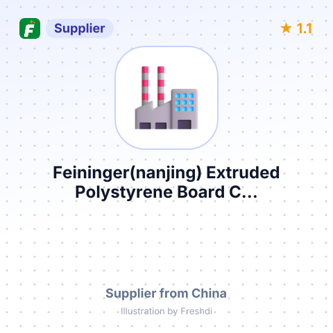 Feininger(nanjing) Extruded Polystyrene Board C... – summary card, no photo uploaded yet