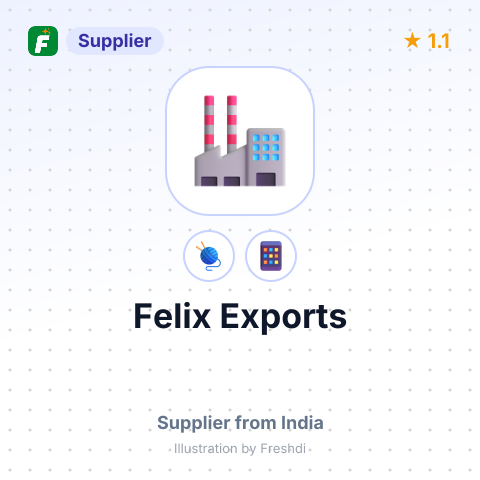 Felix Exports  – summary card, no photo uploaded yet