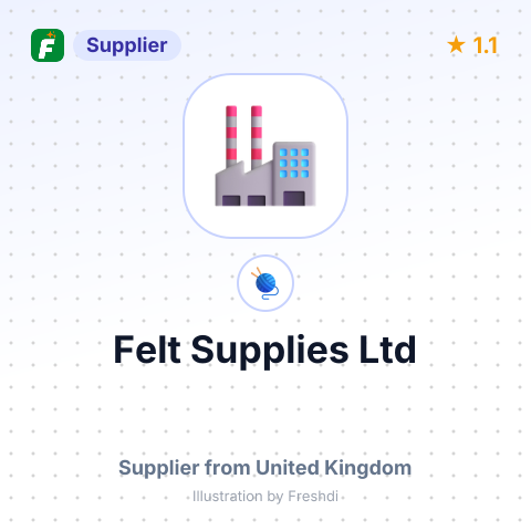 Felt Supplies Ltd – summary card, no photo uploaded yet