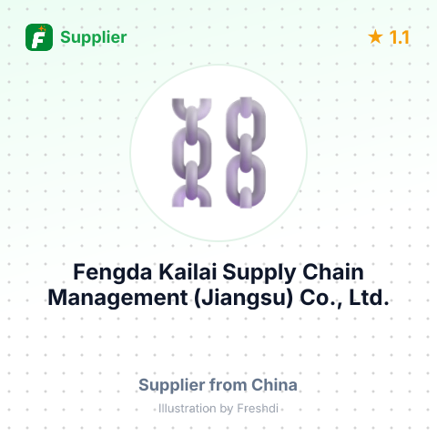 Fengda Kailai Supply Chain Management (Jiangsu) Co., Ltd.  – summary card, no photo uploaded yet