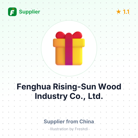 Fenghua Rising-Sun Wood Industry Co., Ltd. – summary card, no photo uploaded yet