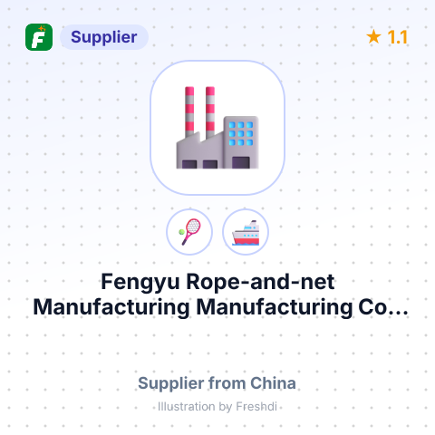 Fengyu Rope-and-net Manufacturing Manufacturing Co., Ltd. – summary card, no photo uploaded yet