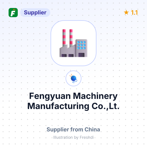 Fengyuan Machinery Manufacturing Co.,Lt. – summary card, no photo uploaded yet