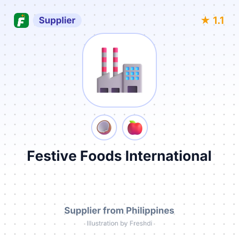 Festive Foods International – summary card, no photo uploaded yet