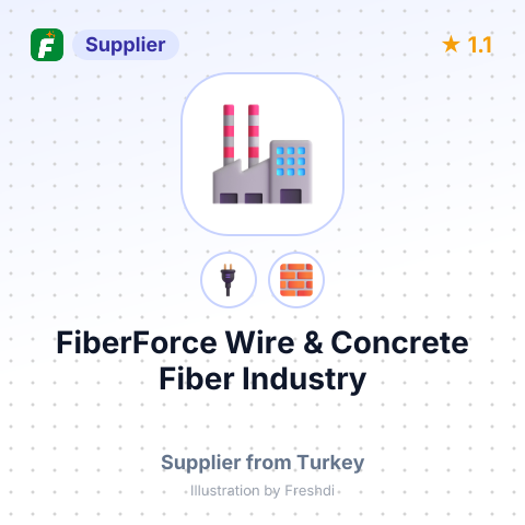 FiberForce Wire & Concrete Fiber Industry – summary card, no photo uploaded yet