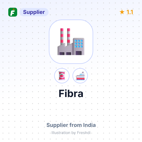 Fibra  – summary card, no photo uploaded yet