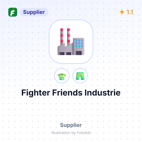 Fighter Friends Industrie – summary card, no photo uploaded yet