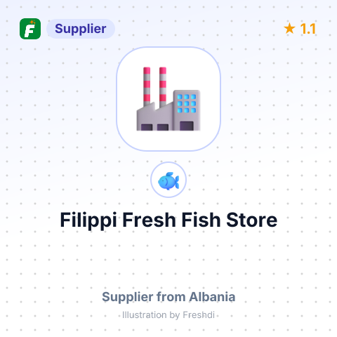 Filippi Fresh Fish Store – summary card, no photo uploaded yet