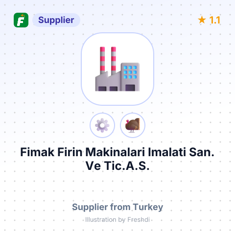 Fimak Firin Makinalari Imalati San. Ve Tic.A.S. – summary card, no photo uploaded yet