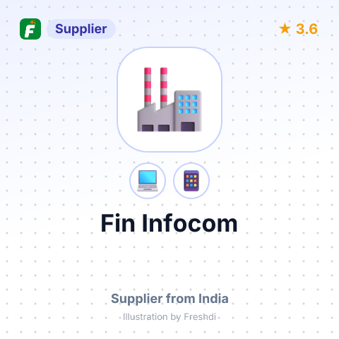 Fin Infocom – summary card, no photo uploaded yet