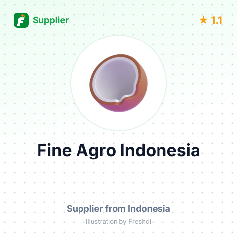 Fine Agro Indonesia – summary card, no photo uploaded yet