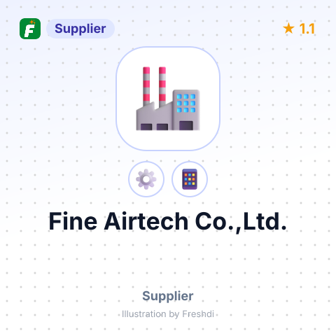 Fine Airtech Co.,Ltd. – summary card, no photo uploaded yet