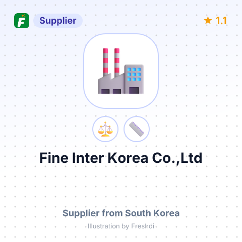 Fine Inter Korea Co.,Ltd – summary card, no photo uploaded yet