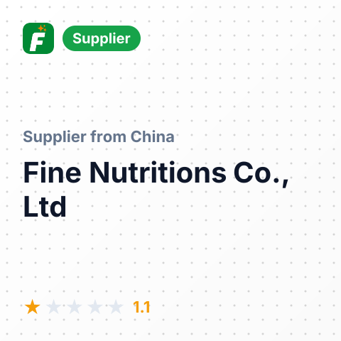 Fine Nutritions Co., Ltd – summary card, no photo uploaded yet