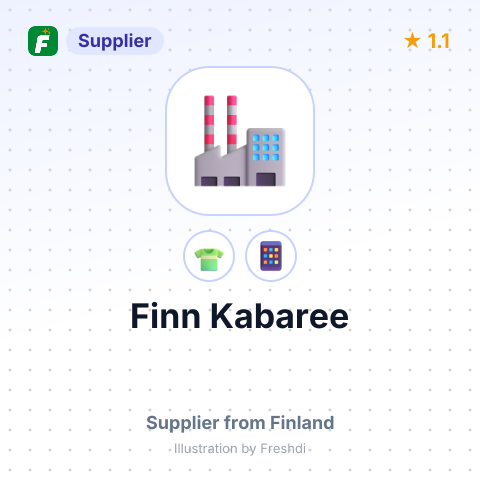 Finn Kabaree  – summary card, no photo uploaded yet