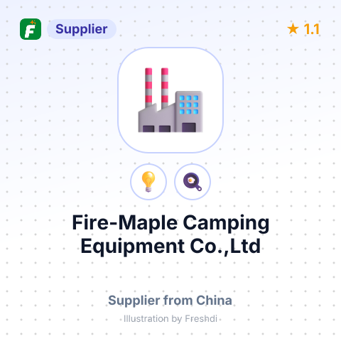 Fire-Maple Camping Equipment Co.,Ltd – summary card, no photo uploaded yet