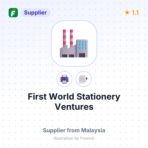 First World Stationery Ventures – summary card, no photo uploaded yet