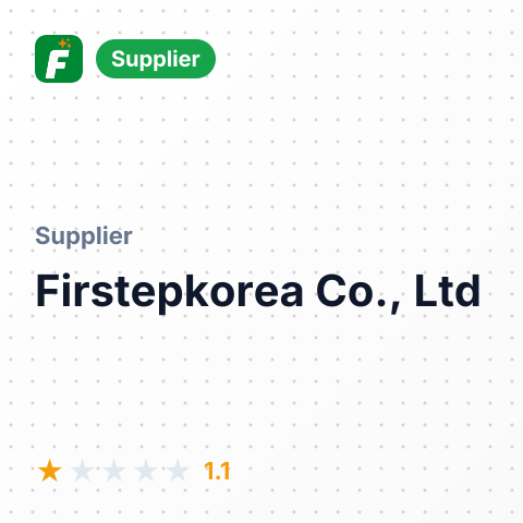 Firstepkorea Co., Ltd – summary card, no photo uploaded yet