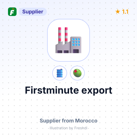 Firstminute export – summary card, no photo uploaded yet