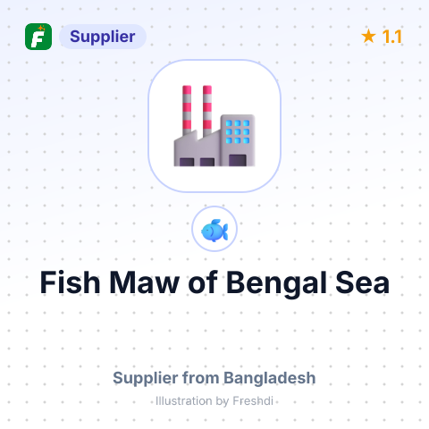 Fish Maw of Bengal Sea – summary card, no photo uploaded yet