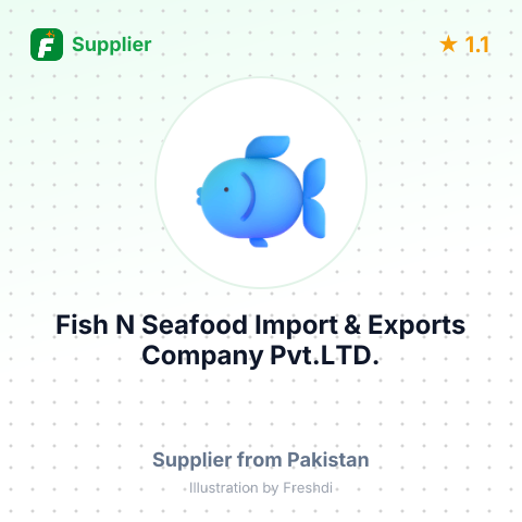 Fish N Seafood Import & Exports Company Pvt.LTD. – summary card, no photo uploaded yet