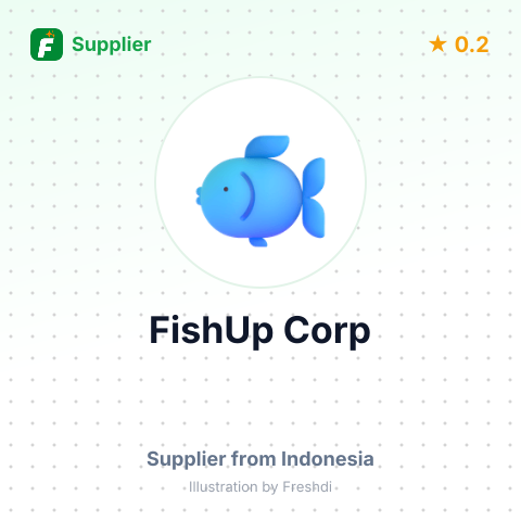 FishUp Corp – summary card, no photo uploaded yet