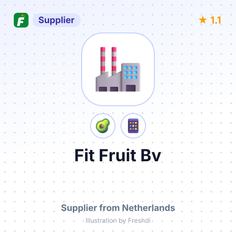 Fit Fruit Bv  – summary card, no photo uploaded yet