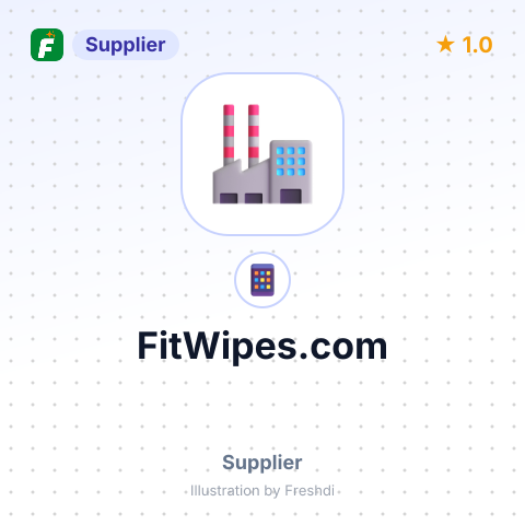 FitWipes.com – summary card, no photo uploaded yet