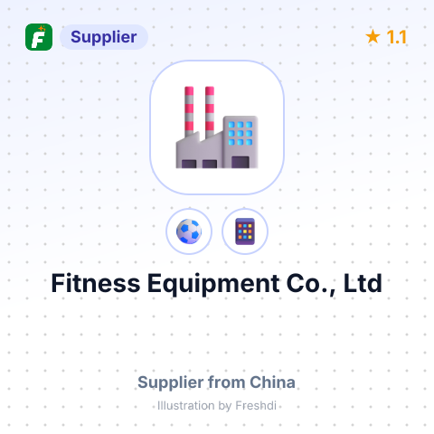 Fitness Equipment Co., Ltd – summary card, no photo uploaded yet