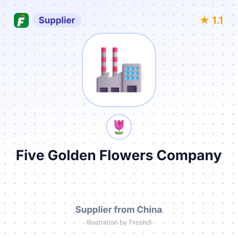 Five Golden Flowers Company – summary card, no photo uploaded yet