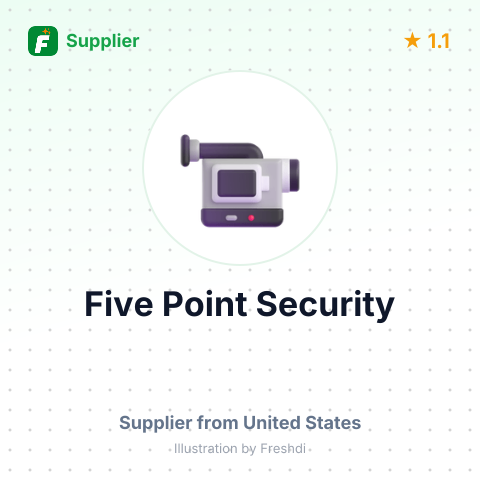 Five Point Security – summary card, no photo uploaded yet
