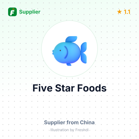 Five Star Foods – summary card, no photo uploaded yet