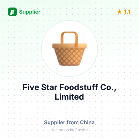Five Star Foodstuff Co., Limited – summary card, no photo uploaded yet