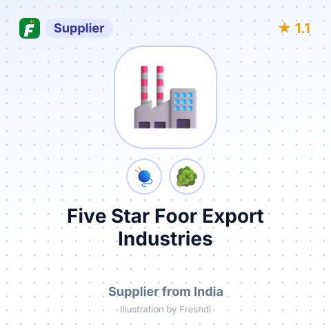 Five Star Foor Export Industries – summary card, no photo uploaded yet
