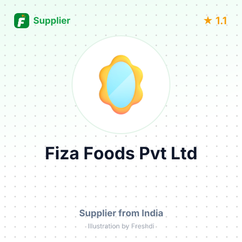 Fiza Foods Pvt Ltd – summary card, no photo uploaded yet