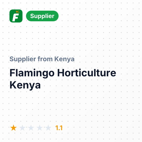 Flamingo Horticulture Kenya  – summary card, no photo uploaded yet