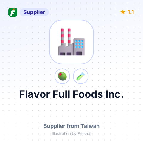 Flavor Full Foods Inc.  – summary card, no photo uploaded yet