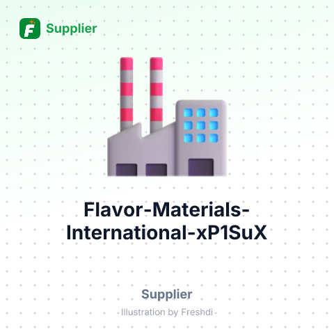 Flavor Materials International – summary card, no photo uploaded yet