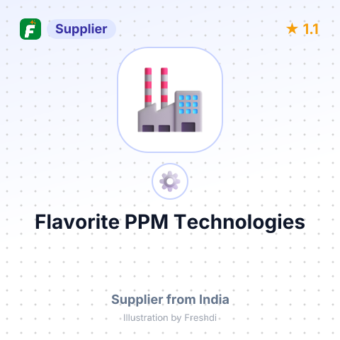 Flavorite PPM Technologies – summary card, no photo uploaded yet