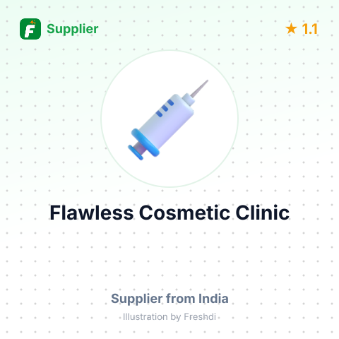 Flawless Cosmetic Clinic – summary card, no photo uploaded yet