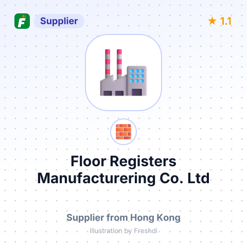 Floor Registers Manufacturering Co. Ltd – summary card, no photo uploaded yet