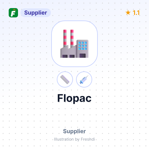 Flopac – summary card, no photo uploaded yet
