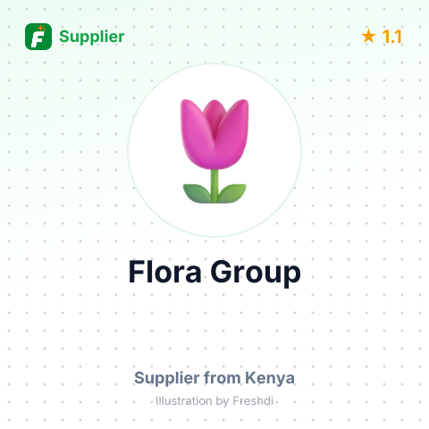 Flora Group – summary card, no photo uploaded yet