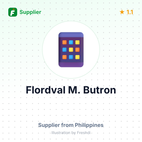 Flordval M. Butron  – summary card, no photo uploaded yet