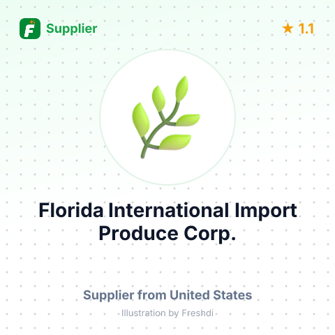 Florida International Import Produce Corp.  – summary card, no photo uploaded yet