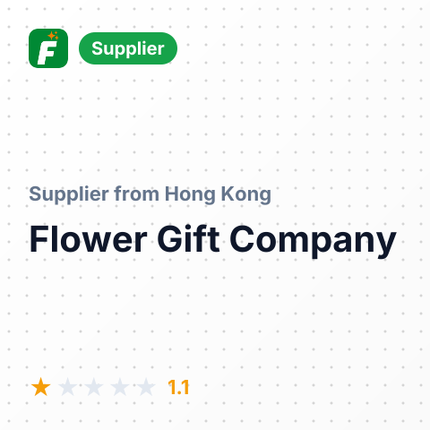 Flower Gift Company – summary card, no photo uploaded yet