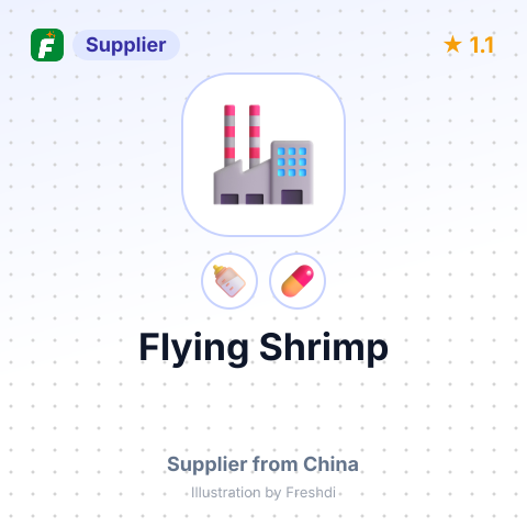 Flying Shrimp – summary card, no photo uploaded yet