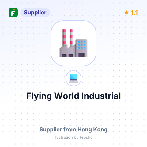Flying World Industrial – summary card, no photo uploaded yet